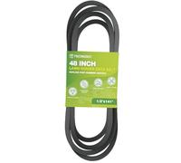 GX21833 48 Inch Mower Deck Belt for John Deere 145 D140 D150 D155 D160 L120 L130 LA130 LA140 LA145 LA155 LA165 Z200 Z255 Z300 Z355E Riding Lawn Mower GX20571, 1/2" X 141"