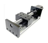 GX80 Linear Rail Guide Ballscrew SFU1204 1605 MGN C7 with NEMA23 Stepper electronic starter for DIY CNC Router Parts X Y Z Linear Stage MQXFCZUX(SFU1204,300mm)