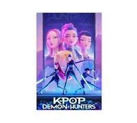 GXAFHJ Movie Art Poster Animated Film K Pop Demon Hunters Fans Gift Cartoon Room Decor 1 Canvas Poster Bedroom Decor Landscape Office Room Decor Gift 08x12inch(20x30cm)