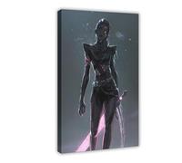 GXAFHJ Movie Art Poster Animated Film Rumi K Pop Demon Hunters Fans Gift Cartoon Aesthetic Room Decor 3 Canvas Poster Bedroom Decor Landscape Office Room Decor Gift 16x24inch(40x60cm)
