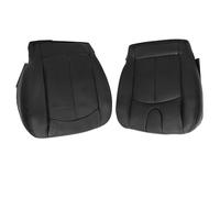 GXARTS Driver and Passenger Side Bottom Lower Replacement Perforated Leather Seat Cover Black #G Compatible with Infiniti G37 2008 2009 2010 2011 2013