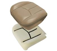 GXARTS Driver Side Bottom Replacement Seat Cover and Foam Cushion 522 Medium Neutral Tan Compatible with Chevy GMC Silverado Avalanche Sierra 2003 2004 2005 2006…