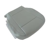 GXARTS Front Driver Side Bottom Leather Seat Cover Gray LA13 or LB13 AS or AG Replacement Compatible with Ford F250 F350 F450 F550 2017 2018 2019 2020 2021