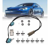 GXARTS Handle Upgrade Repair Kit Compatible with Tesla Model S 2012-2020 with Microswitch Harness Handle Paddle Door Panel Clips Replace # 1042845-00-A 1042845-00-B 1016009-00-C