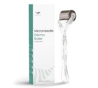 GXBRSY Derma Roller 0.30mm Titanium 192 Micro Needles Face Beard Dermal Roller (Crystal)