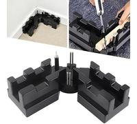 Gxdamxz Coving Mitre Tool and Measuring Cutting Gauge, Adjustable Mitre Block for Skirting Board, 2-in-1 Mitre Box for Precise Angle Measurement and Sawing