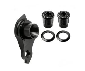 Gxdamxz Universal Derailleur Hanger for SRAM UDH Black 6.5 X 3.8 X 2.2 cm | Aluminum Alloy Anodized Surface Left Hand Thread 41g for MTB E-Bike Gravel Trekking Bikes
