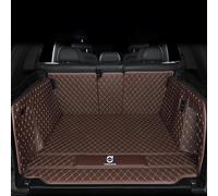 GXDFC Car Boot Liner Mat for Volvo XC90 2016-2020 2021 2022 2023 2024 2025 2026, Leather Boot Mat Full Coverage Protector Pad Cargo Storage Tray Protector Liner Carpets,normal-Coffee Style