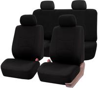 GXDFC Car Seat Covers for Daewoo KALOS Hatchback (KLAS) 2002-2003 2004, Full Surround Seat Cover Breathable Seat Protector Non-Slip Comfortable Seat Cushion Accessories,Black