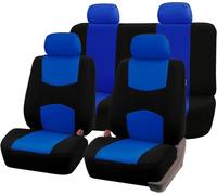 GXDFC Car Seat Covers for Daewoo KALOS Hatchback (KLAS) 2002-2003 2004, Full Surround Seat Cover Breathable Seat Protector Non-Slip Comfortable Seat Cushion Accessories,Blue