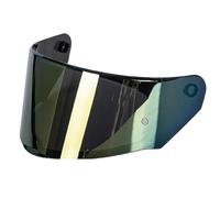 GXDFC Motorcycle Helmet Visor for LS2 FF320 / FF328 / FF353 / FF800, UV Anti-Fog Motorcycle Helmet Visor Lens Windproof Motorbike Helmet Face Shield,normal-F Gold