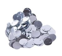 Gxdqxxd 300 Piece Assorted Flat Round Sequin Set for Embellishments, Silver