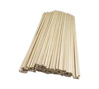 Gxdqxxd 50 Pieces Square Raw Wood Sticks, Square Raw Wood Sticks, Small for Crafts, DIY Projects, Model Making And, Multi, 300mmx3mmx3mm