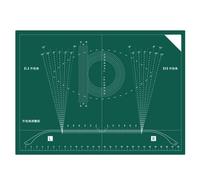 Gxdqxxd Flat Eyeglass Frame Alignment Board | Angle Checking Scale, Concentric, Optical Measurement Board with Alignment Markers, for Bench Work