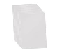 Gxdqxxd Set of 10 A4 PVC Sheets for Various Crafting Tasks, Clear