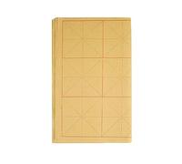 Gxdqxxd Sumi Paper Roll for with Grids, Ideal for Chinese and Japanese Writing, 5.5cm 24 Grids 50Pcs