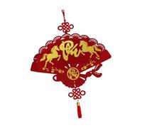 Gxdqxxd Vietnamese New Year Decoration with Tassels, Traditional Spring Festival Decoration, Hanging Sign for Entrance Area, Living Room, Bedroom, Style A