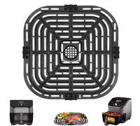 GXF Air Fryer Accessories for Instant Vortex Plus 6QT Clear Cook Air Fryer Instant Vortex Plus 6QT Air Fryer air Fryer Accessories Non-Stick Replacement Parts Grill Pan Plate Rack Tray Crisper Plate