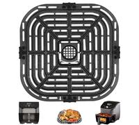 GXF Air Fryer Accessories for Instant Vortex Plus 6QT Clear Cook Air Fryer Instant Vortex Plus 6QT Air Fryer air Fryer Accessories Non-Stick Replacement Parts Grill Pan Plate Rack Tray Crisper Plate