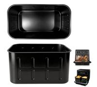 GXF Air Fryer Replacement Parts for Breville Halo Flexi Air Fryer 11L VDF130 VDF138 VDF130X, 2 Pieces Air Fryer Cooking Baskets Accessories Roasting Tray，Dishwasher Safe