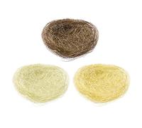 GXFCAI 1pc Practical Bird Nest Artificial Birds Nest Rope Thread Ornament, Mini Gift, Birds Twig, Mini Decoration Birdhouse, Wren Birdhouse, Wren Crafts, Bird Pet Nest
