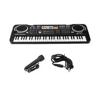 GXFCAI 61/37 Keys Electronic Organ USB Digital Keyboard Piano Musical Instrument Kids Microphone Electric Kid For Child Toy Piano With
