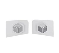 GXFCAI For PS5 Slim Console Faceplate Cover Replacement Side Shell, 2024 New Dustproof ABS Case with Cooling Vents