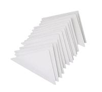 GXFCAI Self Adhesive Collar Styling Tape Does Not Warp Shirt Neck Protector Pads Triangle Collar 20/40/60Pcs PVC Support Collar Shirt