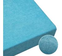 GXFWJD 10cm thick Dining Bench Cushion for Indoor Furniture,Non-Slip Rectangle Window Seat Cushions,Chenille Customized Bench Seating Foam Cushions Pad with Smooth Zipper(Lake blue,16x31)
