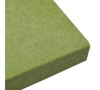 GXFWJD 10cm thick Dining Bench Cushion for Indoor Furniture,Non-Slip Rectangle Window Seat Cushions,Chenille Customized Bench Seating Foam Cushions Pad with Smooth Zipper(Groen,14x42)