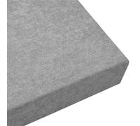 GXFWJD 5cm Thick Bench Cushion Anti-Slip,Chenille Fabric Patio Loveseat Cushion,Bay Window Seat Furniture Cushion With Zipper,For Garden Swing Porch Sofa Settee(Gray,16x70)