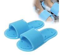 GXGM 1 x Acupressure Massage Shoes, Personal Foot Massage Foot Brush, for Plantar Fasciitis, Relieves Fatigue, Promotes Blood Circulation, Gifts for Men (Blue)