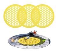 GXGM Pack of 3 Floating Bee Island, Bee Drinker for the Garden, Bird and Insect Drinker, Bee Drinking Station, Sustainable Bee Watering for Garden, Outdoor and Decoration (Circle Shape)