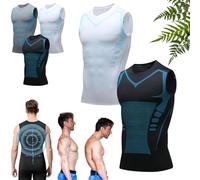 GXHNB Compression Vest, Breathable And Comfortable for Training and Leisure, Modern Design, From A Blend of Cotton and Technical Fibers (2pcs-a,M)
