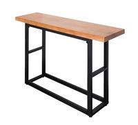 GXILUK Modern Console Table Rectangular Base Wall Spaces Side Hallway Entryway，Slim Console Table Wooden Counter Table, Pub Kitchen High Table, Slim Sofa Table Console Table wit