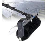 GXILUK Portable Solar Panel Cleaner with Extendable Pole, Water Fed Kit, and Roller Brush for Office Building and Garden Maintenance