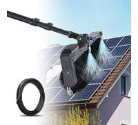 GXILUK Telescopic Solar Panel Cleaner Brush3.5M Electric Roof Water Brush Automatic Outdoor Cleaning Tool for Photovoltaic Panels &Efficient & Easy Cleaning Solution