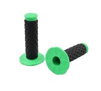GXJ001 1 Pair 7/8" 22MM Handlebar Grip Hand Grips Pro Taper Pillow Top Handlebar Rubber Green for of motorcycles with 7/8"(22mm) standard bars