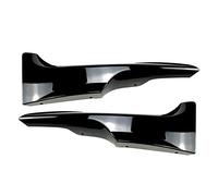 GXJ001 Car Bumper Side Spoiler Cover, ABS Front Bumper Spoiler Splitter Lip Diffuser Protection 1 Pair for 3 Series E92 E93 M-Tech 325i 328i 330i Early Stage 2006-2009, Glossy Black