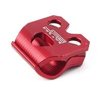 GXJ001 Motorcycle Brake Hose Cable Clamp Clip Holder Brake Hose Cable Clamp Line Guide Red for CR125R/250R 04 07; CRF250R/450R 04 16; CRF250X/450X 06 16; CRF250L/250M 12 15