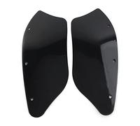 GXJ001 Side Wings Windshield Front Batwing Fflowing WindDeflectors 1 Pflow Plastic for Shadow Sabre 1100 00-07, for Dyna 07-08, Heritage for 86&93 Black