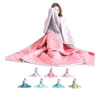 GXJIXf Cooling Throw Blanket, Lightweight Breathable to Keep Body Cool, Summer for Summer Sleeping (Bean paste pink,150 * 200CM)