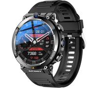 GXLDIANPU Answer/Make Call Smart Watch, 4G SIM Card Smartwatch, 1.39" Round Screen, HD Dual Camera NFC Function, Built-in WIFI+LBS+GPS Real-time Positioning, 900 MA Watch Battery, Gifts for Men