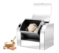 GXLDIANPU Commercial Dough Mixer, 1500W Electric Dough Kneading Mixer, with Timing Function, Low Noise, Stainless Steel Flour-Mixing Machine for Pasta Noodle Pizza Making