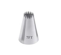 GXMDSGZ Stainless Steel Cream Flower Cupcake Pastry Nozzles Cake Decorating Icing Piping Tips Baking Tools 5FT/7FT/8FT/9FT For Baking(7FT-4pc)