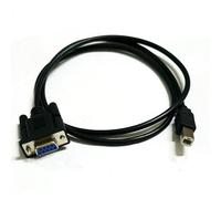 GXMRHWY USB B-Port Printing Port Male to DB9 Female RS232 Serial Cable DB9 to USB B-Type Data Transmission Printer Adapter Cable 1Meter