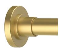 GXOACKJ Gold Shower Curtain Rods - 31-68 Inch Spring Tension Shower Rods for Bathroom, Adjustable, No Drilling, No Rust, Stainless Steel