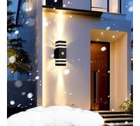 Gxpjycfob Outdoor Sensor Lights with 180° Motion Detection, 12m Range, Waterproof LED Wall Lights with High-Performance Bulbs, Energy-Efficient & Durable