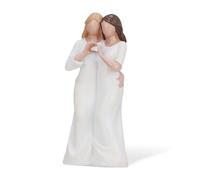 Gxpjycfob Sister Figurines for Sister Birthday Gifts, Two Women Statues, Best Friendship Gifts from Sister, for Birthday, Women's Day, Teacher's Day, Christmas