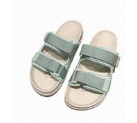 GXQFF Memory Foam Diabetic Slippers,Extra Wide Fit Diabetic Shoes for Men Easy Close Orthopedic Slippers Adjustable Slip On Walking Sneakers for Swollen Feet Plantar Fasciitis-light green||42 EU